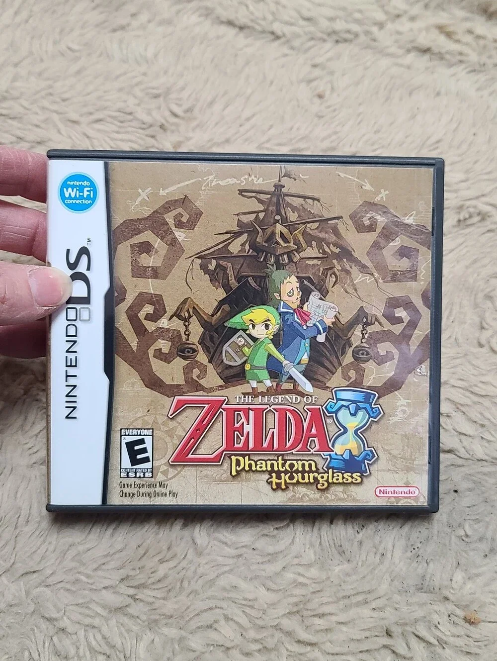Nintendo The Legend of Zelda: Phantom Hourglass, Case, Manual And Inserts ONLY